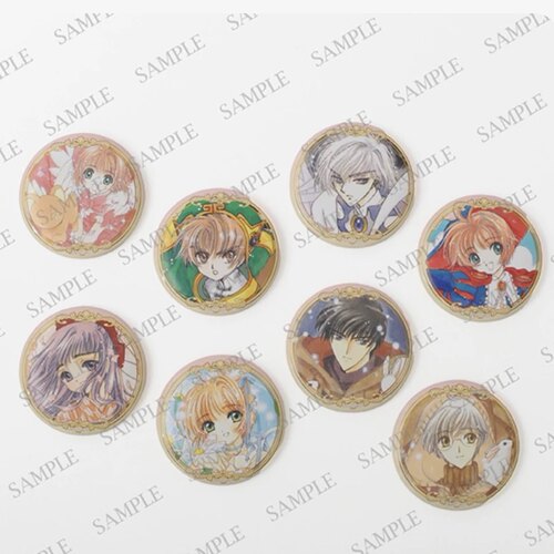 正版现货！日谷 clamp 魔卡少女樱原画 吧唧 徽章 盲抽一发