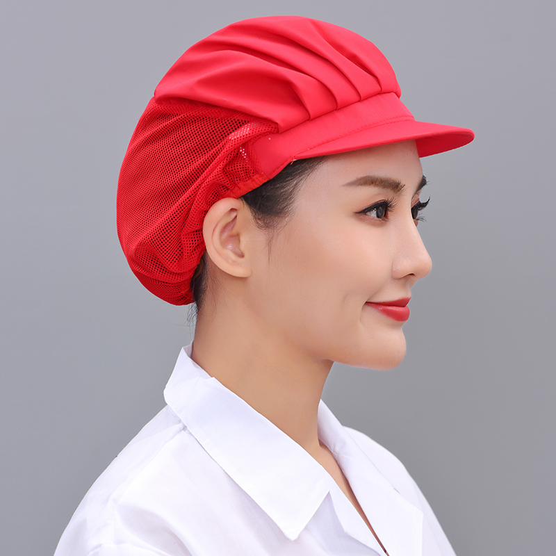 厨房炒菜用的帽子工作帽子防尘车间包头蛋糕店透气烘焙师餐厅女款