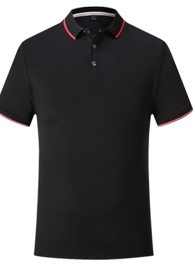定制polo衫订做餐饮团体服t恤