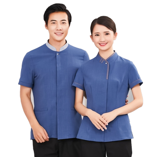 客房服务员保洁工作服女短袖酒店宾馆夏装家政物业阿姨清洁工服装