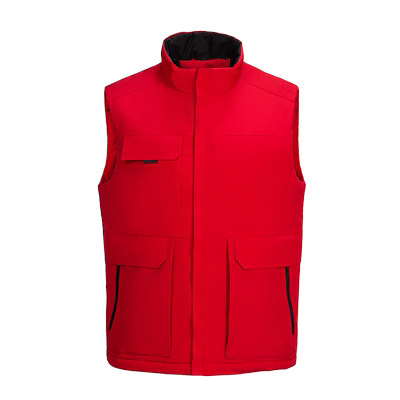 秋冬羽绒棉马甲工作服