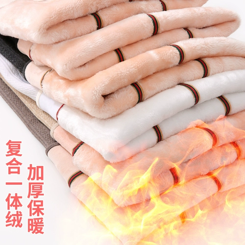 Утепленные детские колготки, бархатные удерживающие тепло леггинсы