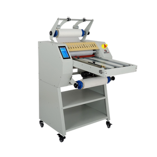 宝预(BYON) 8390A覆膜机全自动调速皮带进纸防卷曲冷热裱大钢辊A3不干胶腹膜机烫金机图文印后大型塑封机JD