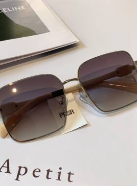 帕莎26年新品复古摩登墨镜男女时尚太阳镜大框高级感潮流PS2083