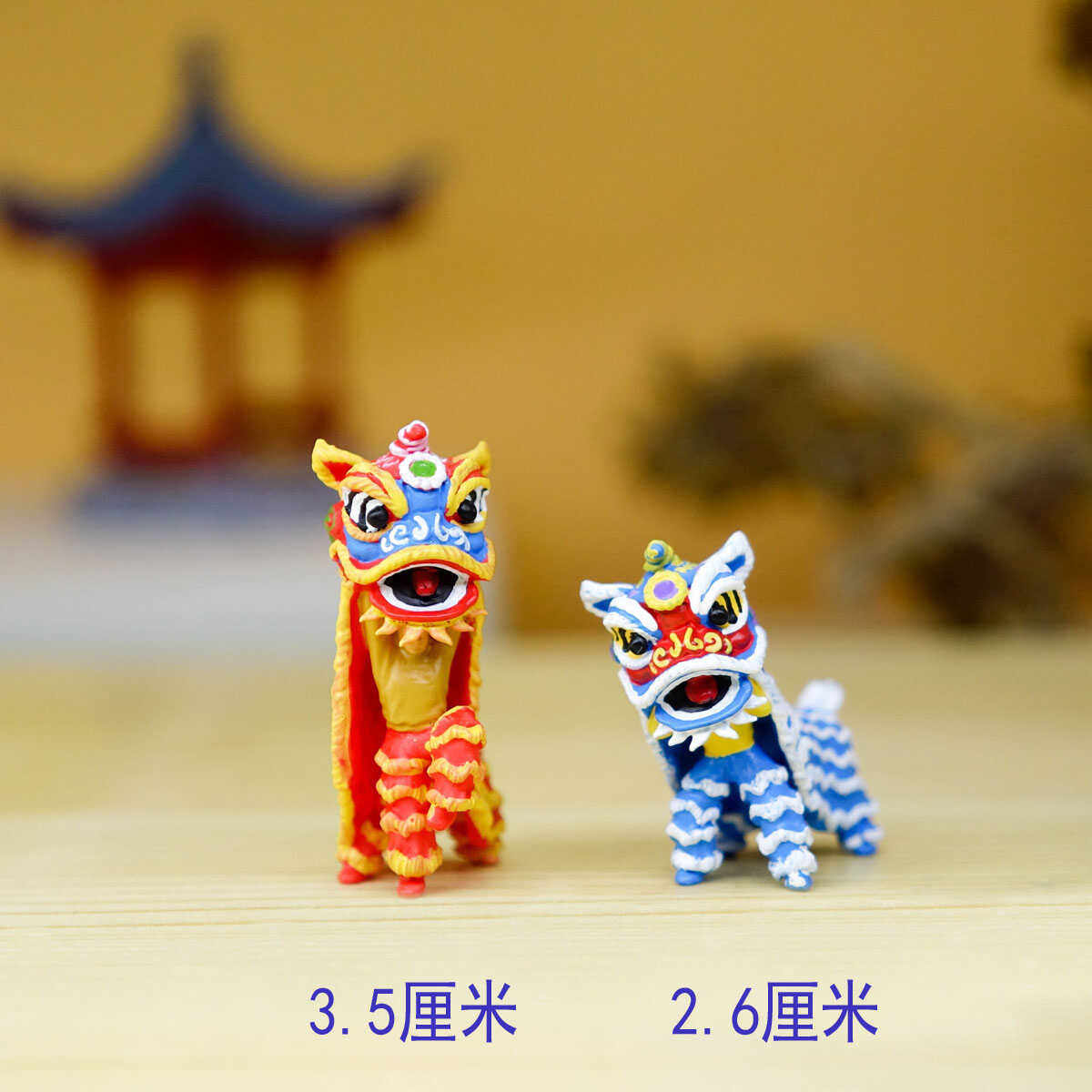 64比例人物微缩造景观模型摆件