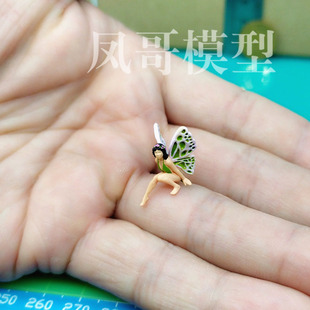 1/64花园小精灵2厘米苔藓微景观模型装饰摆件拍摄道具小人自制