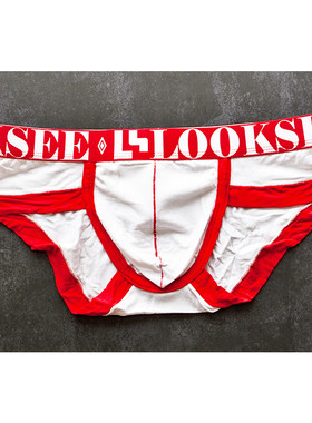 LOOKSEE男士/木代尔U凸三角裤