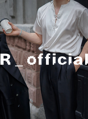 爱穿衣服的让先生 海军风格真丝T恤 宽松版型