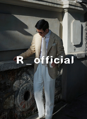 爱穿衣服的让先生 纯柞蚕丝面料 春秋款 那不勒斯半里西装 300g