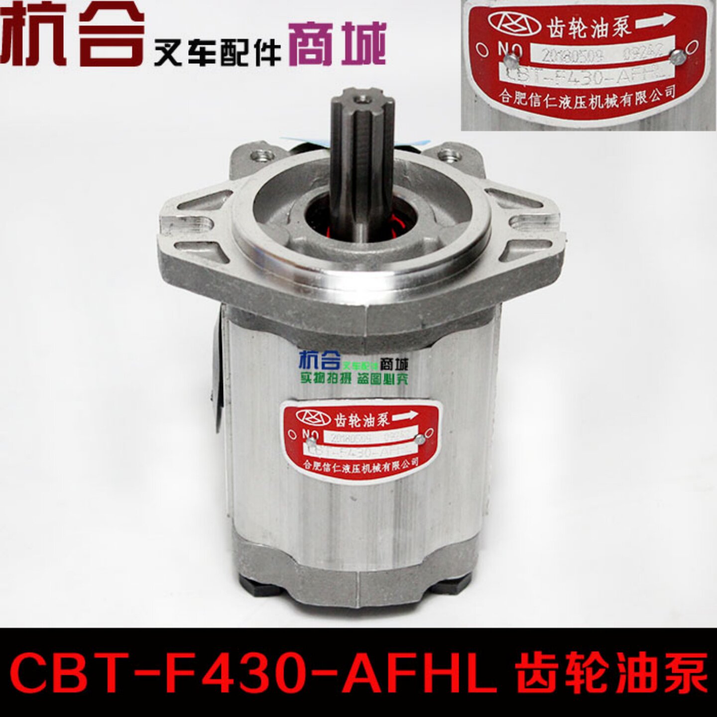 适用合力齿轮油泵信仁CBT-F430图片