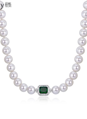 悦甄人造晶石 爱迪生白色串珠 碧瑶