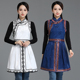 马甲裙现代生活装 蒙古元 素马甲女中长民族风坎肩蒙古服装 日常马夹
