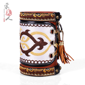 蒙古族特色笔筒桌面收纳筒民族风内蒙古工艺品礼品旅游纪念品