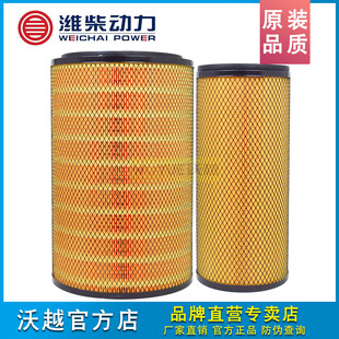 K2640空气滤芯徐工龙工晋工柳工50C/855/856潍柴装载机铲车空滤