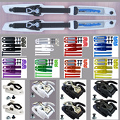 维修 旱冰鞋 轮滑鞋 配件芭扣hv扣带成人巴扣能量带卡夫蜘蛛扣溜冰鞋