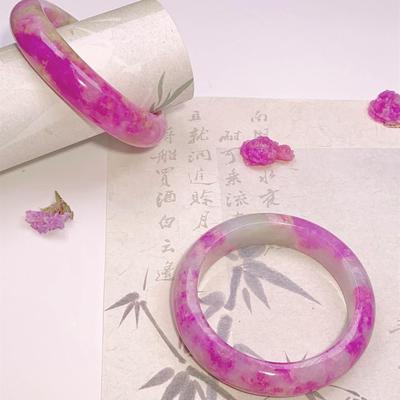 舒俱来手镯桃红樱花果冻皇家紫