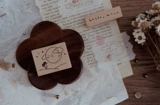 [Пятно] Пинеллия Сяоюу Малайзия Тай Hello Moon / Rabbit Wooden Seal