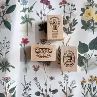 [Spot] Pinellia Xiaoma Malaysia Som Miss Cherry Series деревянная печать