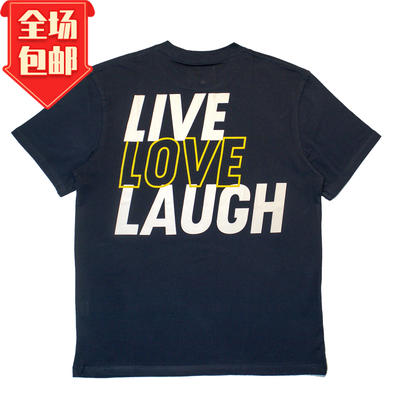 常规纯棉宽松印花圆领短袖T恤