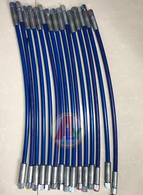 电喷共轨试验台蓝色高压油管330mpa 耐高温高压 65cm