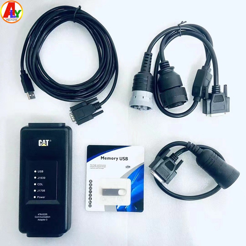 适用CAT ET4 Adapter 478-0235 卡特卡车挖掘机检测仪器