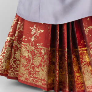 【凭栏意】织金马面裙帝尧汉服