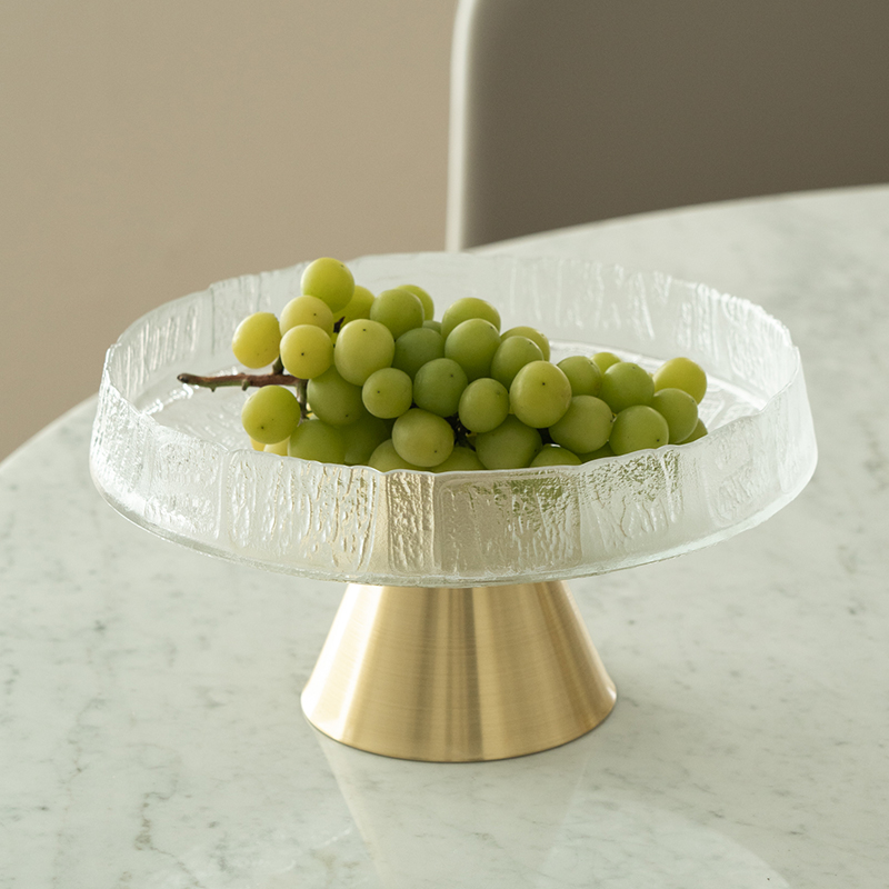 赫本家轻奢颜值果盘茶几零食碗