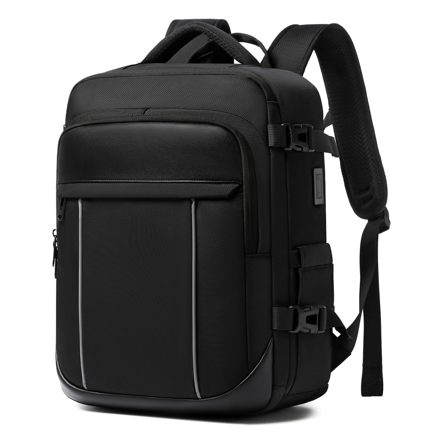 跨境客舱包商务男士电脑背包多功能旅行双肩包男小型出差航空背包