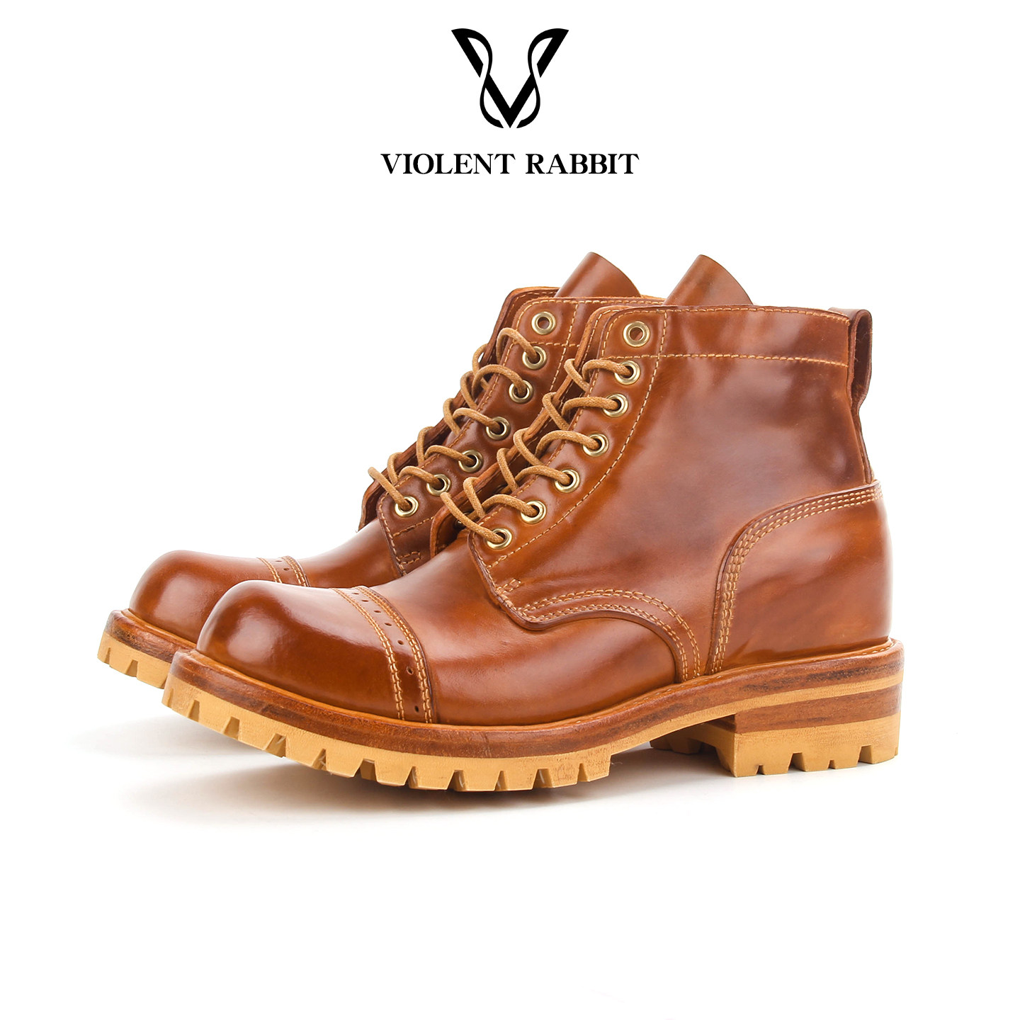 意大利马臀皮！水洗做旧工装靴！