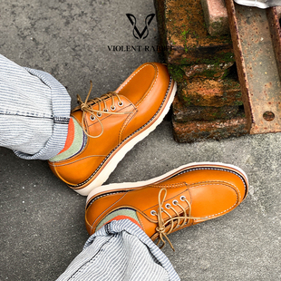 VR兔爷手工固特异低帮875工装 清仓 鞋 夏季 男鞋 休闲皮鞋 断码