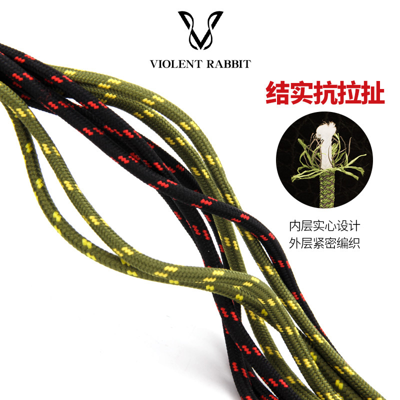 圆形编织鞋带耐磨鞋绳