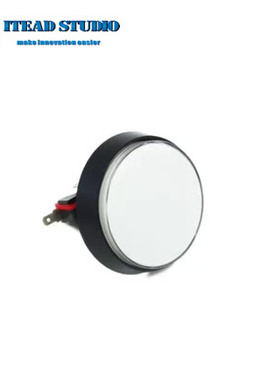 60mm大型圆形游戏机按键 按钮开关 带灯白色 微动开关 按钮