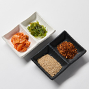 米立风物分格调料碟家用高档蘸料碟陶瓷调味碟轻奢高级感小菜碟