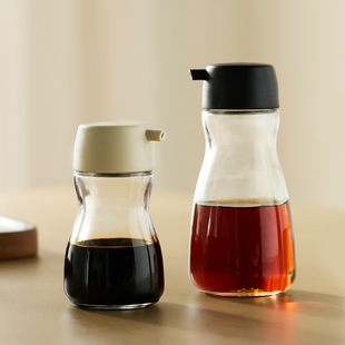 米立风物厨房调料瓶小号香油分装 瓶商用酱油醋瓶玻璃控量调味油瓶