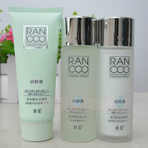 颜蔻纯鲜果清泽柔皙美肌水乳套装