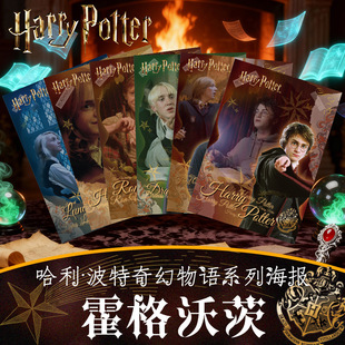 正版 饰画生日礼物电影周边摆件 哈利波特奇幻物语光栅海报房间装