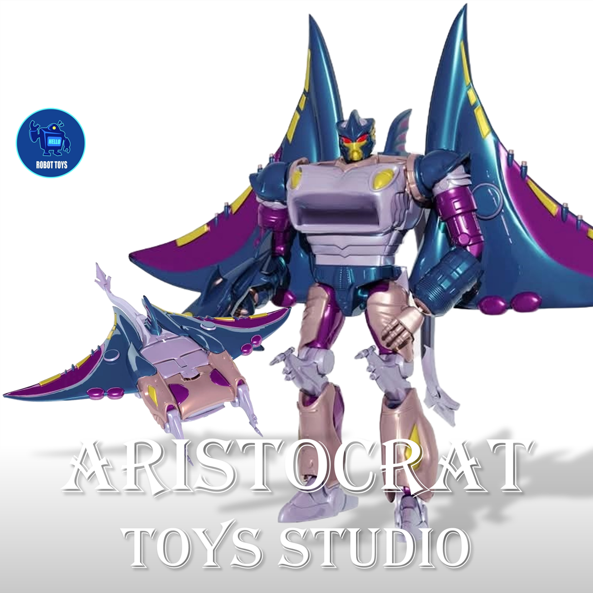 ROBOT TOYS RT-D04急先锋 魔鬼鱼 D系列超能勇士 变形玩具