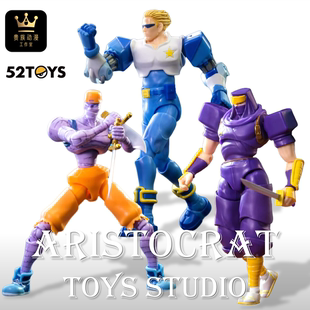 现货52TOYS 闪电奇舞3.75寸名将街机木乃伊钢铁宝贝可动人偶手办