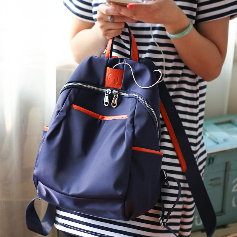 康桥女包韩国时尚休闲防水尼龙布双肩包牛津布轻便旅游旅行背书包在类目 箱包皮具/热销女包/男包, 双肩背包中 - 来自Buy2taobao.com提供专业的淘宝代购服务