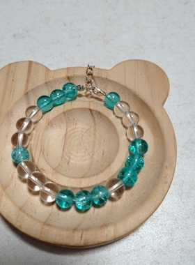 8mm琉璃珠纯手工手串男女通用女生盘玩送闺蜜礼物