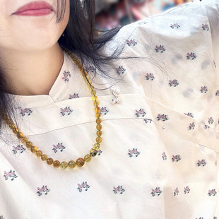 画子行山水《棠梨》原创高密纯棉剪花古典艺术减龄轻中式旗袍上衣