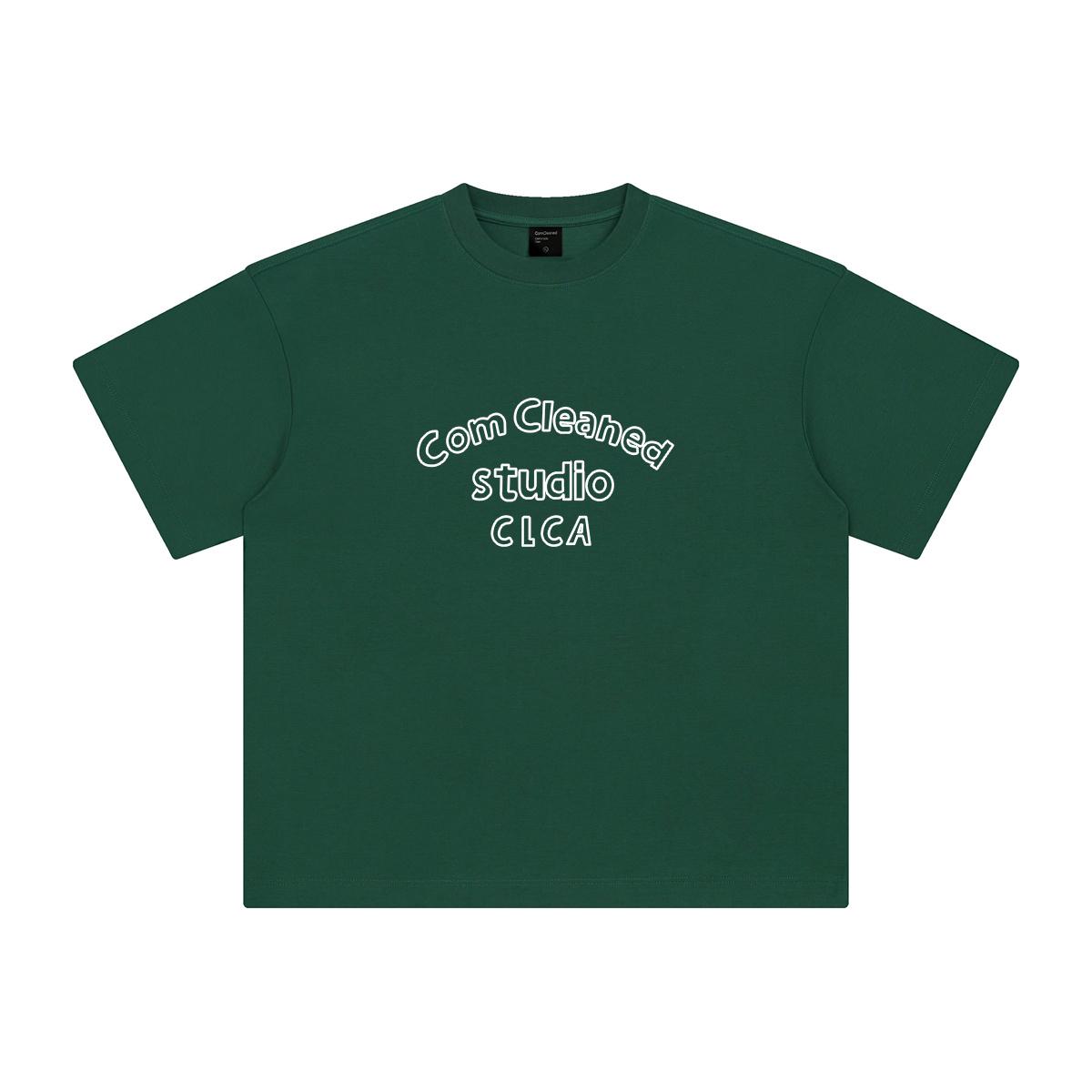 字母短袖青春流行情侣同款