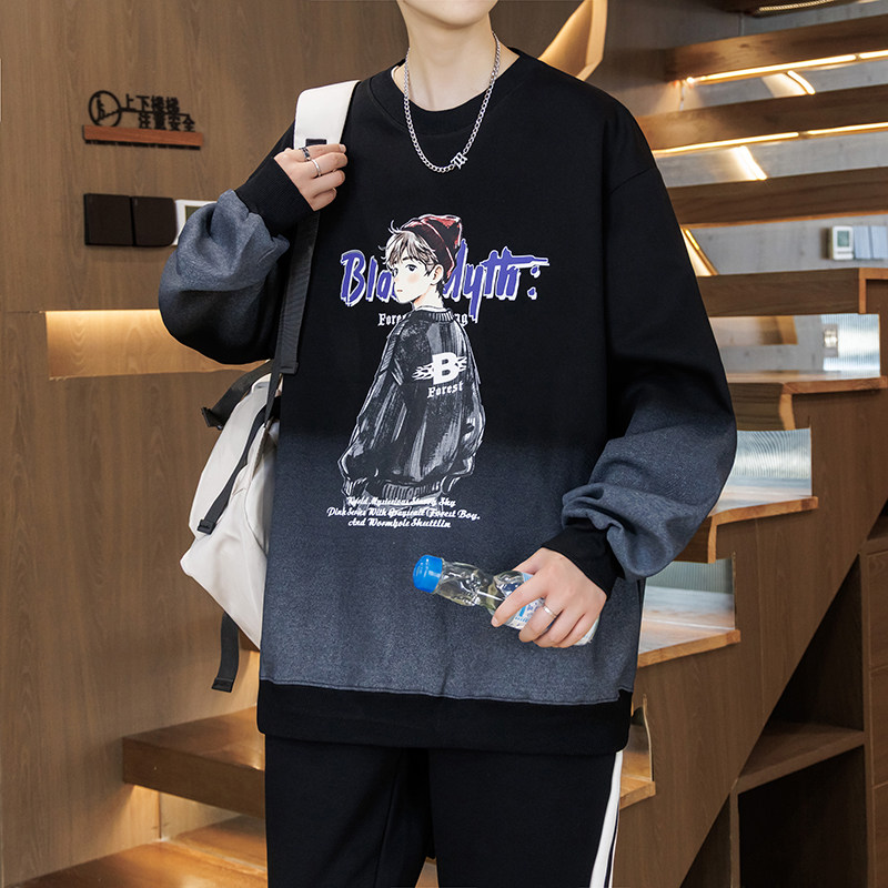 秋季青少年卫衣套装13潮流14初中学生12大童15岁男孩帅气长袖T恤