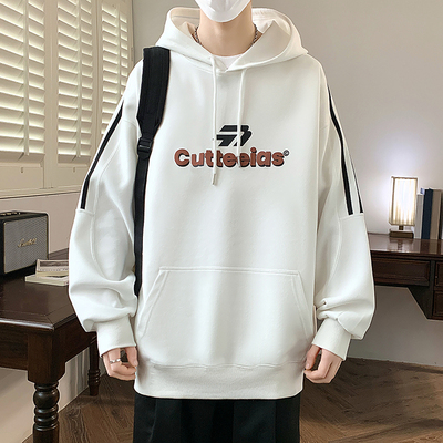 春季长袖T恤卫衣青少年男装上衣