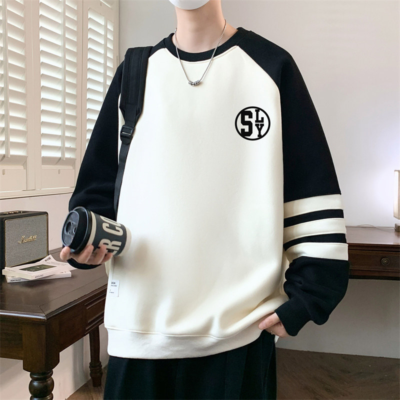 秋季青少年纯棉卫衣男孩12岁15初中学生14运动16大童男装长袖T恤