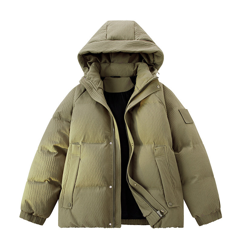 青少年潮流加厚羽绒服男孩13初中学生14帅气15岁大童宽松冬装外套