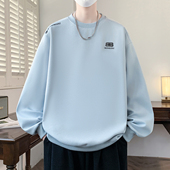 15岁初中学生青少年大童帅气长袖 春季 潮流宽松圆领卫衣男孩12 t恤