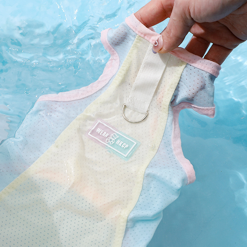 厂家销售狗狗衣服夏季宠物比熊泰迪博美小型犬薄款防晒凉凉衣背心