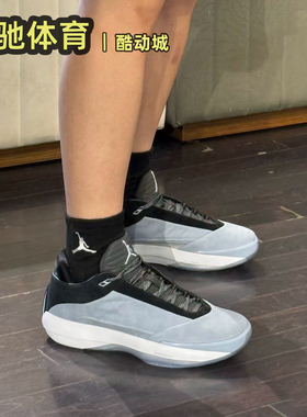 AIR JORDAN 40 PF AJ40 蓝灰 男子运动缓震实战篮球鞋 HM9932-400