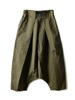 19SS kapital fold Elastic waistband Low quality cotton The trend of male and female models Easy Casual wide leg pants